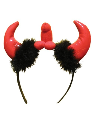 Comprar Diadema Demonio con Pene - Diademas y Gorros para Despedidas