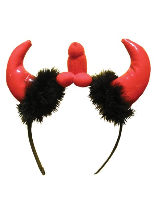 Comprar Diadema Demonio con Pene - Diademas y Gorros para Despedidas