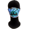 Mascarilla Halloween Zombie Azul Infantil - Mascarillas Infantiles Originales