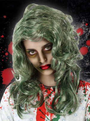 Peluca Zombie Mujer - Pelucas de Halloween
