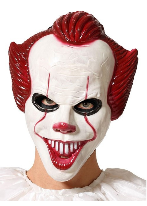Mascara de Payaso Asesino IT - Complementos de Halloween Pennywise
