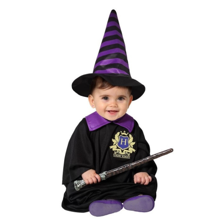 Disfraz de Mago Estudiante bebe - Disfraces de Estudiante de Magia para Bebe
