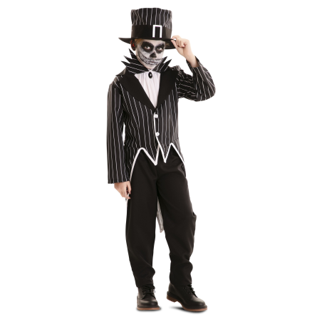 Disfraz De Mr Esqueleto Infantil - Disfraces Calaveras y Catrinos