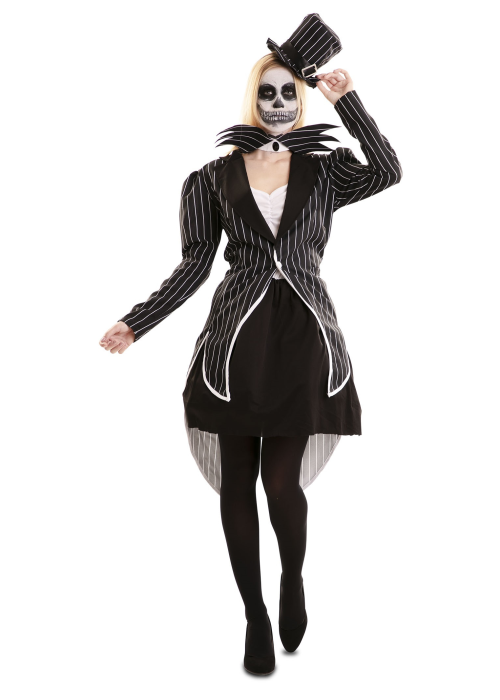 Disfraz de MR Esqueleto Mujer - Disfraces Halloween Mujer