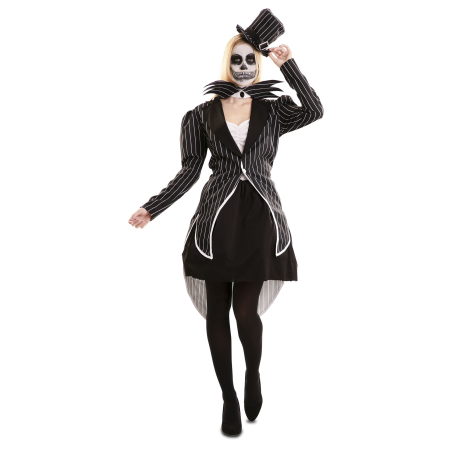 Disfraz de MR Esqueleto Mujer - Disfraces Halloween Mujer