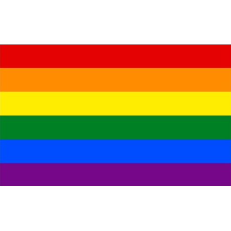 Vinilo Textil Bandera Arcoiris - Vinilo Textil tamaño 6x6cm