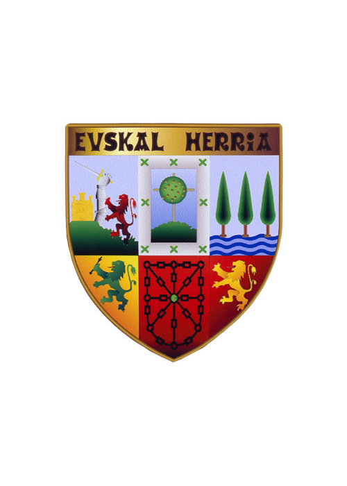 Vinilo Textil Escudo Euskal Herria - Vinilo Textil tamaño 6x6cm