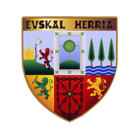 Vinilo Textil Escudo Euskal Herria - Vinilo Textil tamaño 6x6cm