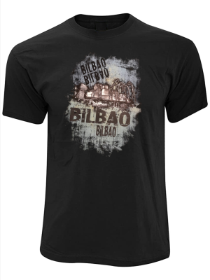 Camiseta Bilbao Negra - Blusones, Camisas y Camisetas Regionales