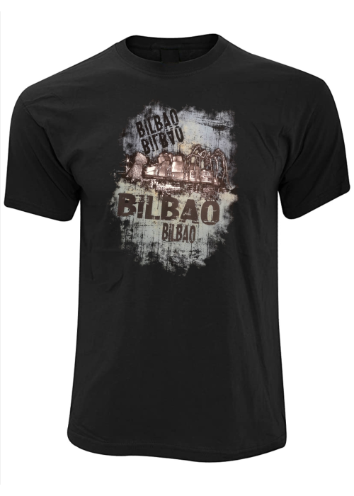 Camiseta Bilbao Negra - Blusones, Camisas y Camisetas Regionales