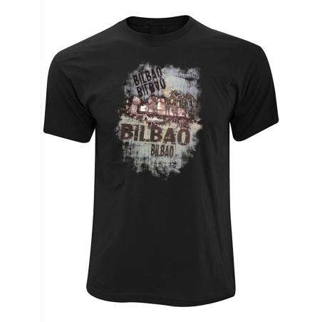 Camiseta Euskadi Tricolor Negra