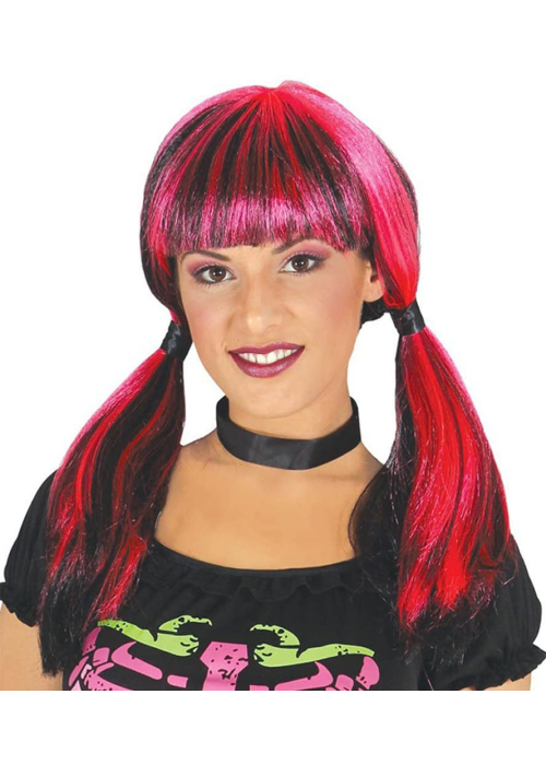 Perruca pigtails blens
