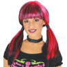 Perruca pigtails blens