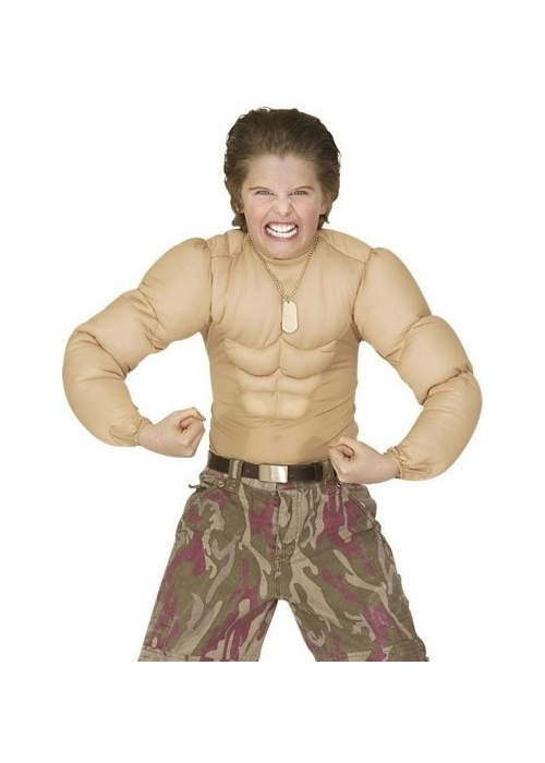 Camisa Musculos Infantil - DISFRACES INFANTILES