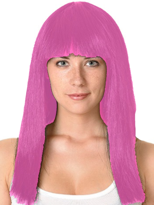 Peluka Zurda Fuksia