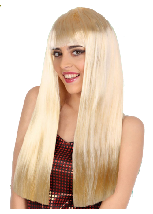 Perruca De Cleopatra Llarg I Negre