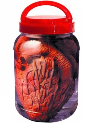 Tarro de Laboratorio Corazon - Organos y Miembros Sangrientos
