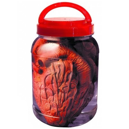 Tarro de Laboratorio Corazon - Organos y Miembros Sangrientos