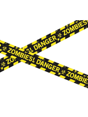 Cinta Policial Zombie - Cuadros, Siluetas y Posters
