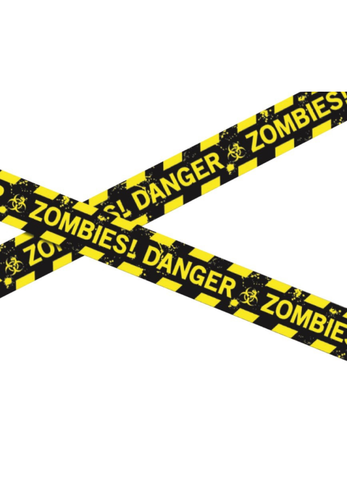 Cinta Policial Zombie - Cuadros, Siluetas y Posters
