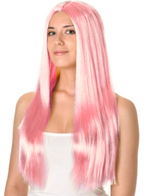 Comprar Peluca Melena Larga Rosa Claro - Pelucas