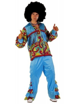 Disfraz de Hippie Colores - Disfraces de Hippie para Hombre