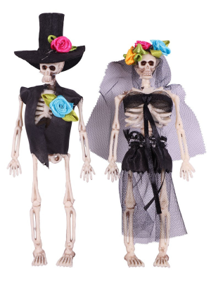 Comprar Pareja de Novios Esqueleto 15cm - Muñecos