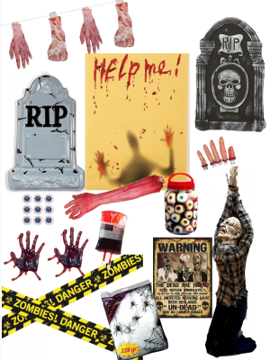 Decoracion Halloween Zombies