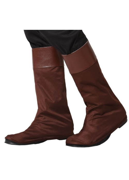 Cubrebotas Marrones - Complementos para Disfraces