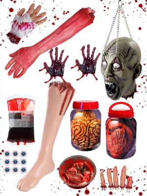 Decoracion Halloween Sangrienta Deluxe - Packs Decoracion Halloween