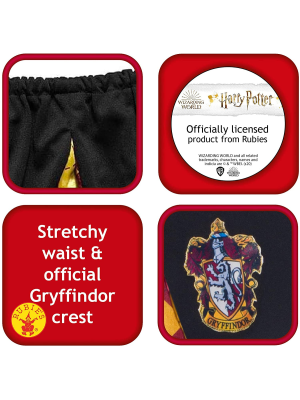 Falda Gryffindor Infantil - Complementos de Estudiantes de Magia