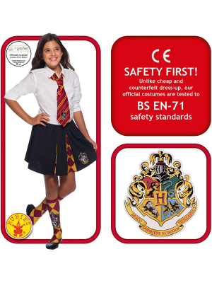 Falda Gryffindor Infantil - Complementos de Estudiantes de Magia