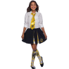 Corbata Hufflepuff Deluxe - Complementos de Harry Potter