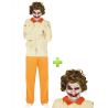 Disfraz de Joker Maniaco con peluca - Disfraces Halloween - Packs Disfraces Halloween Adulto