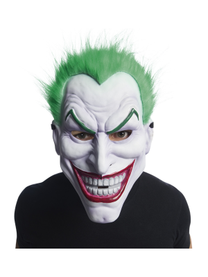 Mascara Payaso el Joker con Pelo - Complementos de Joker y Joker Baby