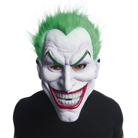 Mascara De Joker Con Pelo - Complementos Halloween Payasos
