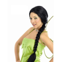 Comprar Peluca trenza Negra - Pelucas