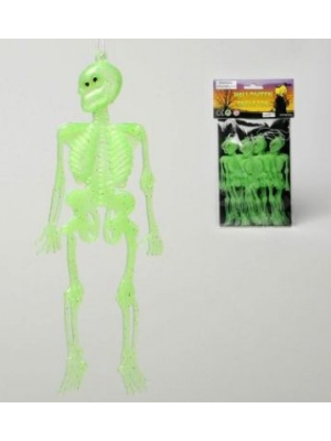 Guirlanda Esqueletos Fluorescentes