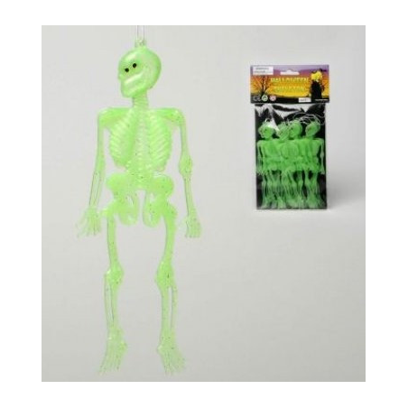 Guirnalda Esqueletos Fluorescente - Guirnaldas y Globos