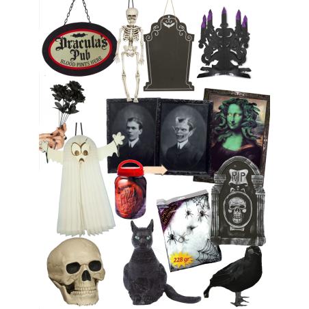 Decoracion Halloween para bares - Packs Decoracion Halloween