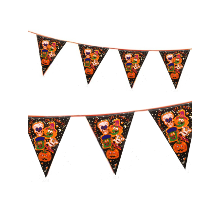 Banderines Halloween - Guirnaldas y Globos