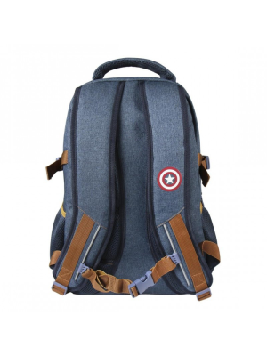 Mochila Capitan America Advenngers Casual Viaje - Bolsos y Mochilas Frikis