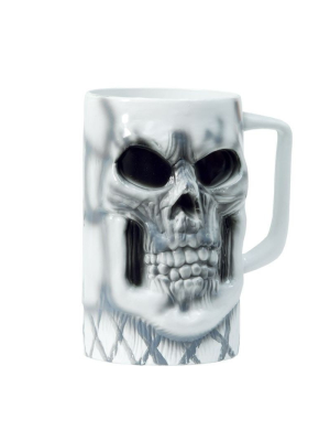 Jarra Cerveza Calavera - platos vasos y decoracion de mesas