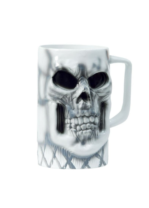 Jarra Cerveza Calavera - platos vasos y decoracion de mesas
