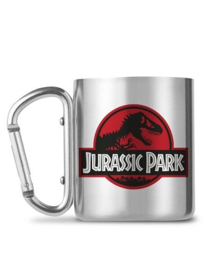 Comprar Taza Jurassic Park Logo Acero Inoxidable - Tazas y Vasos Frikis