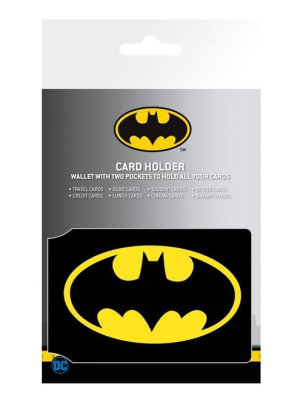 Tarjetero Batman Logo DC comics - Carteras y Monederos Frikis