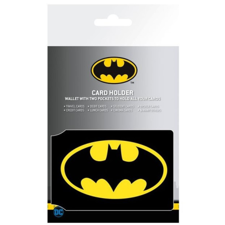 Tarjetero Batman Logo DC comics