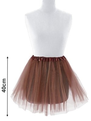 Tutu Marron 40cm - Grande