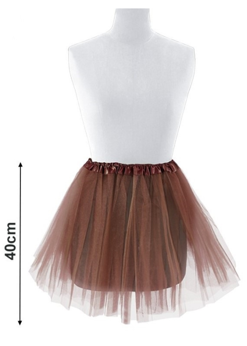 Tutu Marron 40cm - Grande