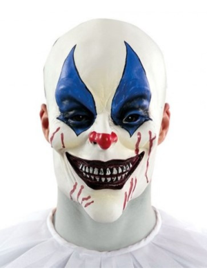 Mascara Payaso Diabolico Blue - Mascaras Halloween